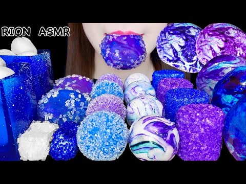 【ASMR】【咀嚼音 】MARSHMALLOW PARTY PLANET GUMMI CANDIED MARSHMALLOW 먹방 食べる音 EATINGSOUNDS NOTALKING