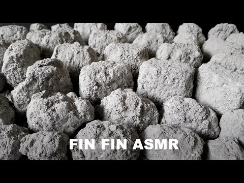 ASMR : Soft Cement+Chalk+Cornstarch Mix Crumble (Request) #332