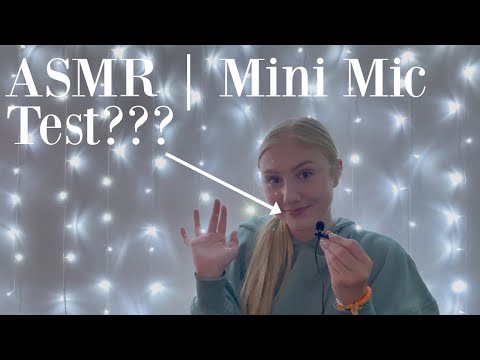 ASMR | Mini Mic Test??