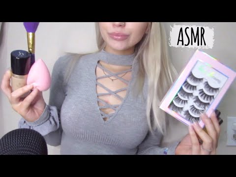 ASMR | Rude Girl Does Your Makeup Roleplay💋