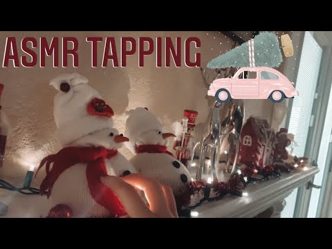 ASMR Tapping On Christmas Decor!🎄🎅🏼