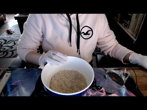 Asmr no talking! Glove and bowl sounds