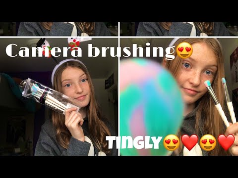 Camera brushing with different items | no talking
