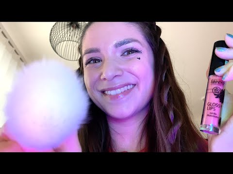 ASMR Doing Your Makeup (to stay home) for Homeschooling, Home Office - German/Deutsch RP