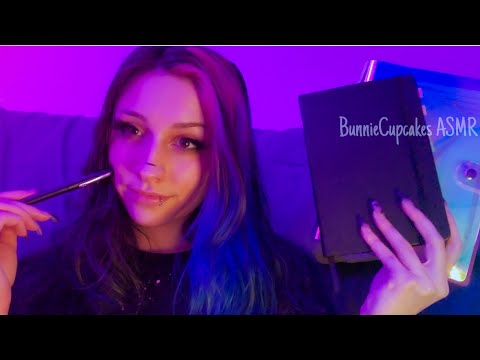 ASMR Helping You Organize Your Schedule with a Planner | whispering, writing, tapping, paper sounds
