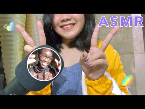 ASMR | plucking your negative energy | positive affirmations | collab with nias’ asmr | leiSMR