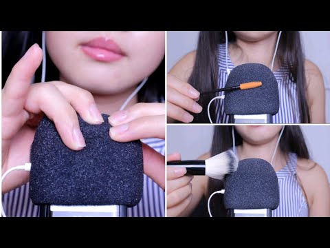 ASMR~ SOOO Intense - Squishing, Brushing, Spoolie Scratching (NO TALKING)