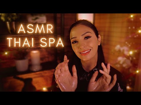 ASMR World Spa | Thai Body Massage | Cracking Your Body, Facial Treatment, Scalp Massage Relaxation