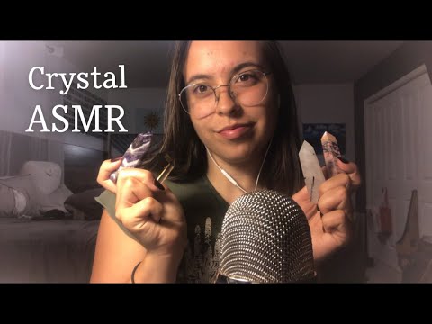 Crystal ASMR (fast tapping & chitchat) 🦋🦋