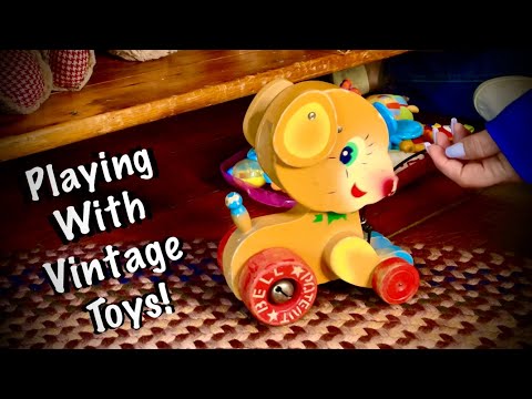 ASMR Vintage Toys (Soft Spoken) You are young again and playing with your toys. Role Play (Sort of)
