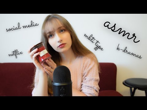 ASMR│Whisper Ramble (with a Woodwick candle)