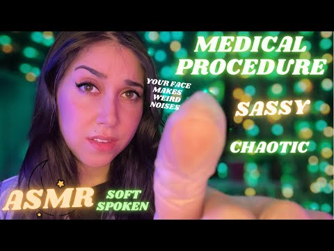 ASMR LOFI ~ Your skin needs some fixing! Asmr roleplay Soft spoken MEDICAL ROLE PLAY