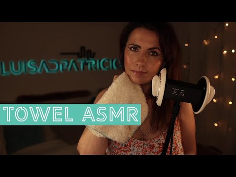 ASMR | Towel Sounds for relaxing