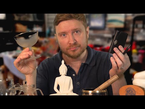 ASMR - Thrift Store Item Appraisal Roleplay (Carefully analyzing and Reviewing)
