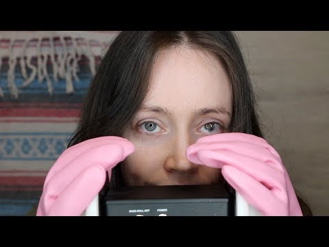 ASMR Whispering With My Pink Wash Gloves | Sleepy Sounds Go To Sleep 💤