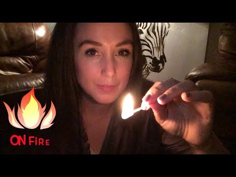 Lighting matches in the dark w/ stories [ASMR] [requested]