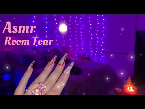 Asmr Bedroom Tour | Tapping & Scratching 💕