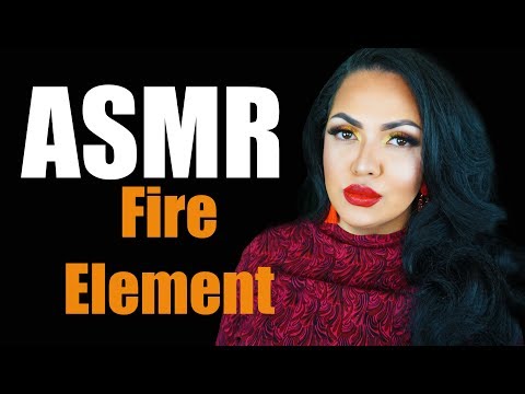 [ASMR] Reiki Elements Series Fire [Soft Spoken] [ Plucking] [ Hand Movements]