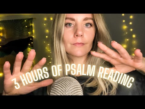 ASMR | 3 Hours of Psalms and Triggers for Peaceful Sleep 😴