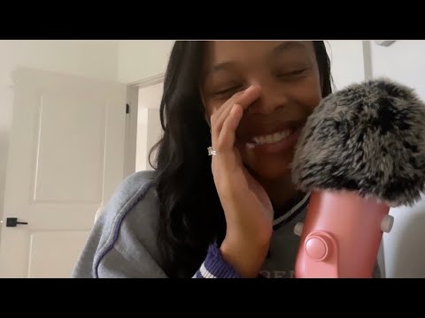 Asmr Up close, Cupped, Clicky Whispering + Life Update