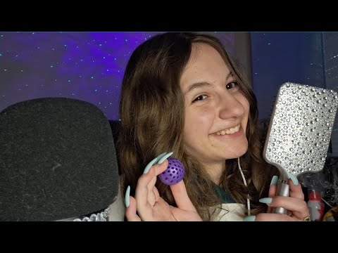 Asmr Tapping and Scratching Sounds 💜