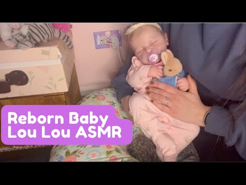 ASMR Reborn Baby Roleplay with Lou Lou (No Talking)