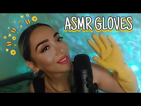 ASMR GLOVES | Tingly Different Gloves sound + Mouth Sounds