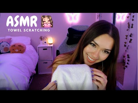 ASMR Towel Scratching + Breathing on my new 3Dio Mic