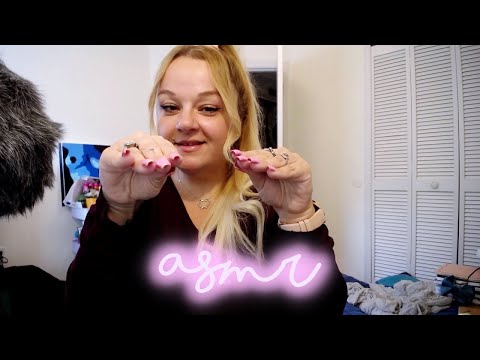 ASMR | RELAXING Repetitive Hand Movements | Puppet Hands | Whispering | Word Repeating