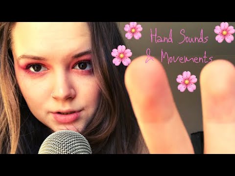 HAND MOVEMENTS AND SOUNDS ASMR~ Personal Attention Hand Movements ASMR (Lots of Whispers) 🌸🥰