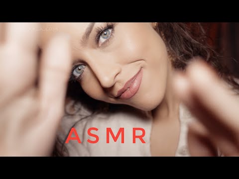 ASMR 👄 Extreme Close Up Ear Cuddle/Face Touching/Whispering