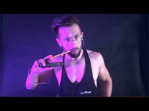 PEN NOMS to help you sleep * male mouth sounds * ASMR
