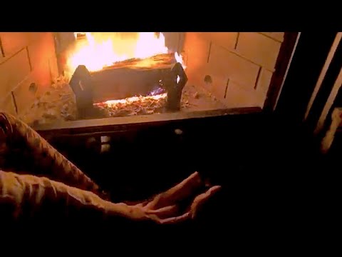 ASMR Barefeet by fireplace relaxing sounds (part2)