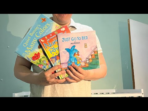 ASMR  Reading Three Bed Time Stories Book For Sleep