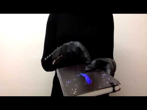 ASMR Mummy Opens New Long So Soft Leather Gloves - Gift