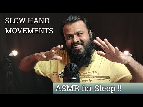 ASMR Slow Hand Movements Sleep