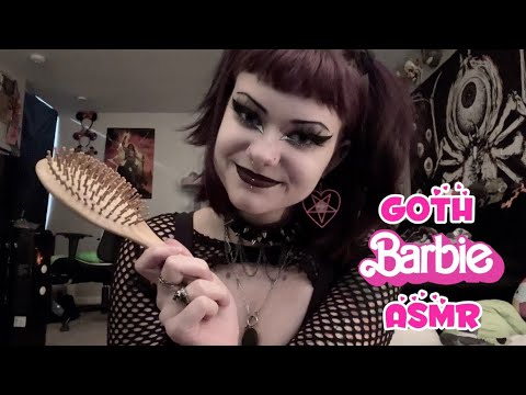 ASMR | Goth Barbie Helps You With A Hair Malfunction! 🩷🖤
