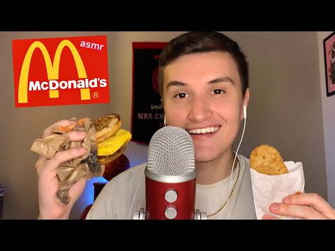 ASMR | McDonald’s McGriddle Breakfast Mukbang 🥞🍟