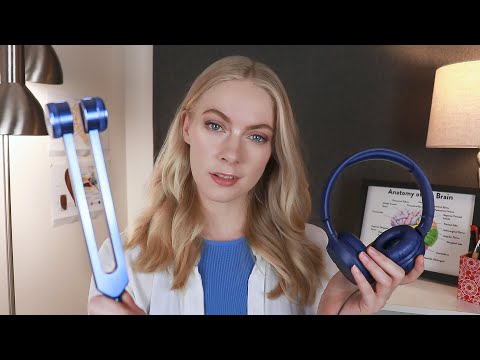 ASMR Hearing & Auditory Processing Tests + Ear Exam (Competing Phrases, New Zealand Accent)