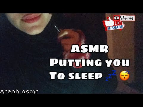Arabic ASMR Putting you to sleep 😴 |  صديقك يساعدك على النوم 💤 "مع تكرار الكلمات"