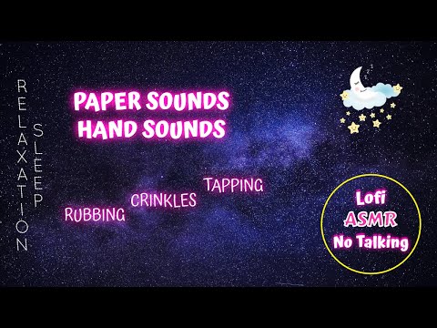 ASMR pour se détendre et s’endormir | Paper Triggers, Hand Sounds, Tapping, Crinkles, Rubbing