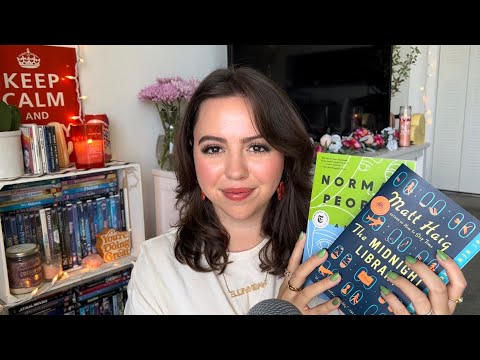 ASMR Book Haul 📚 | New Reads 💫 | Book Triggers, Tapping, Tracing, and Page Turning 💤