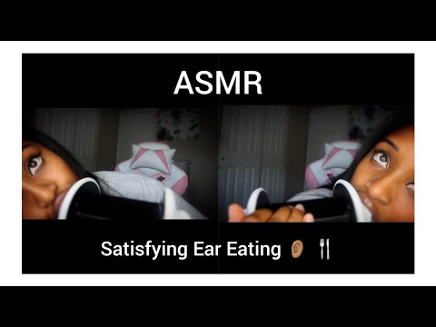[ASMR] Satisfying Ear Eating 👂🏽 | No Talking With Wet Mouth Sounds ❤