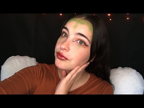 ASMR | SPOOKY Halloween Makeup Tutorial | GONE WRONG