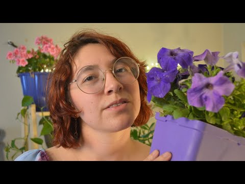 ASMR Florist Helps You Pick Flowers For A Friend 🌷 soothing writing, tapping & chatting about plants