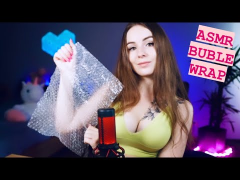 ASMR buble wrap (crinkles, popping sounds)