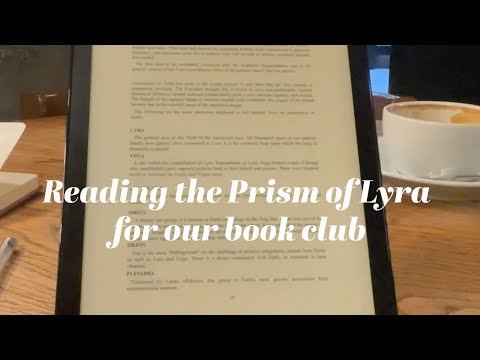 Reading our Book Club’s first pick: The Prism of Lyra by Lyssa Royal Holt ✨✨