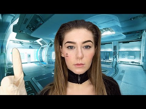 ASMR Fixing You Sci-Fi Medical Exam Role Play | Oh No! Your ship crashed!