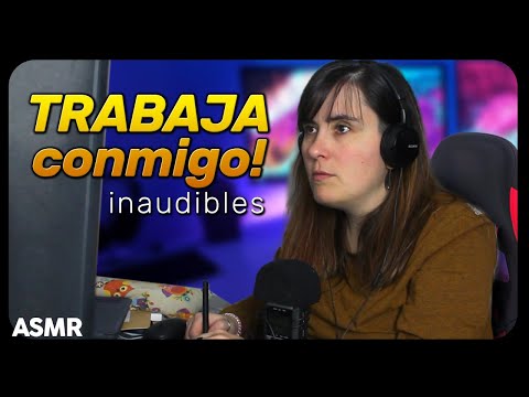ASMR INAUDIBLE mientras TRABAJO en ORDENADOR Español #3 | Zeiko ASMR