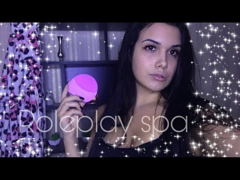 (ASMR ROLEPLAY) Limpeza De Pele | Câmera touching, personal attention, tapping...